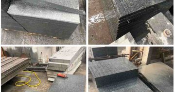 珠海 芝麻黑地铺石材