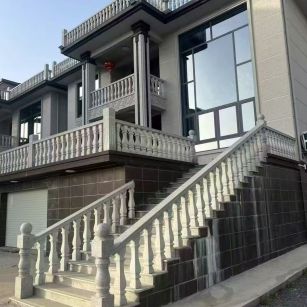 珠海 芝麻白别墅阳台栏杆，楼梯栏杆