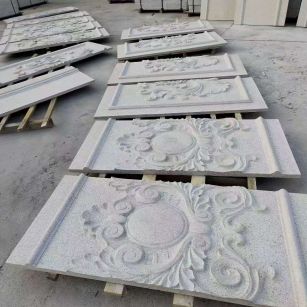 珠海 芝麻白干挂雕花板