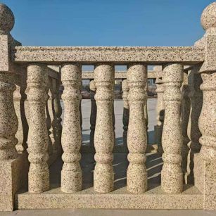 珠海 黄金麻栏杆（扶手，花瓶柱，将军柱）