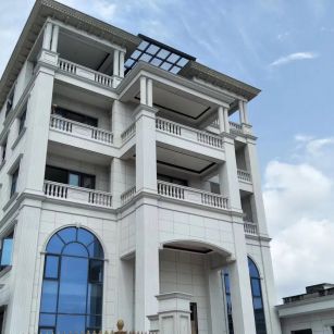 珠海芝麻白别墅干挂效果展示