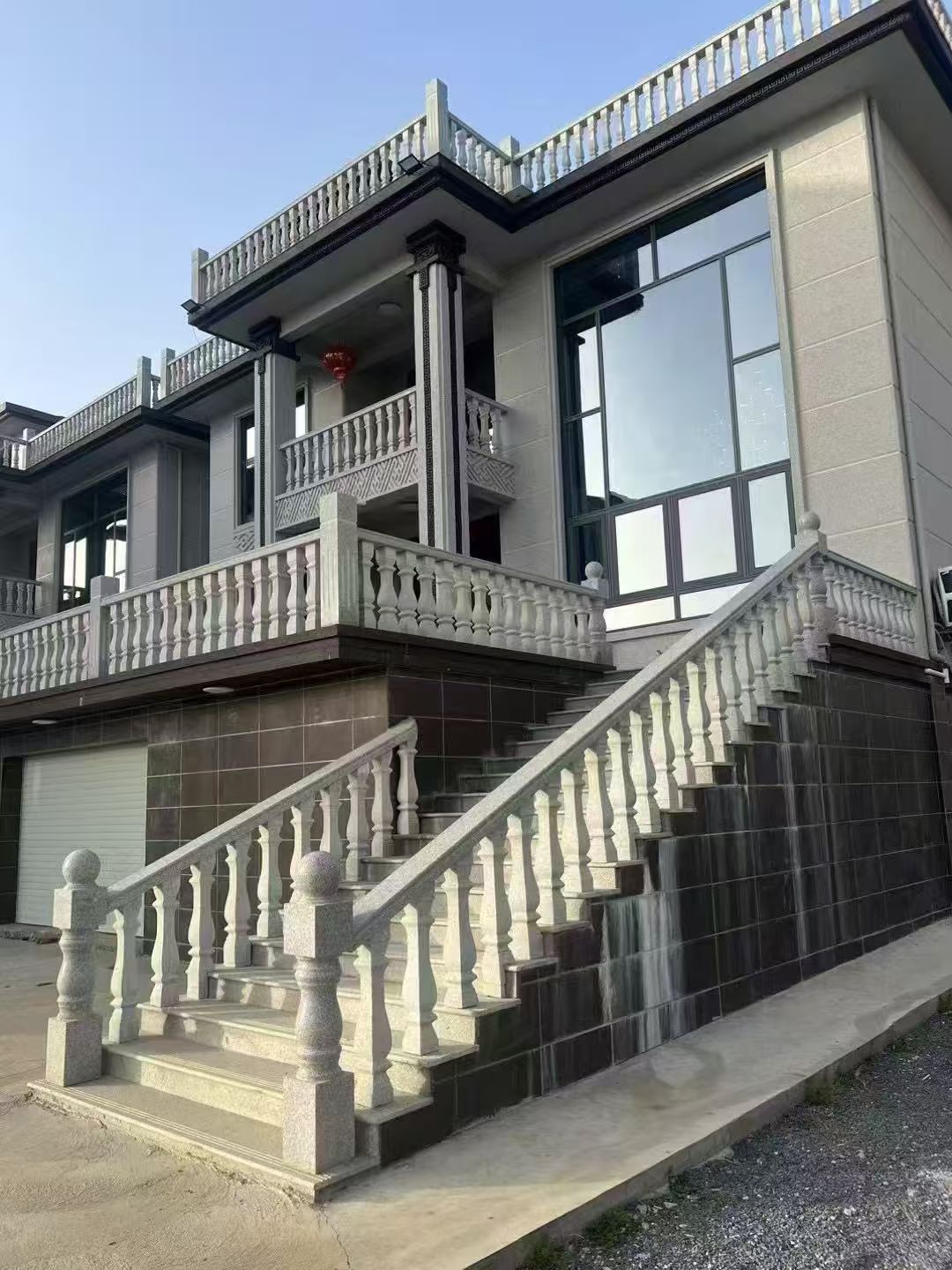 珠海 芝麻白别墅阳台栏杆，楼梯栏杆