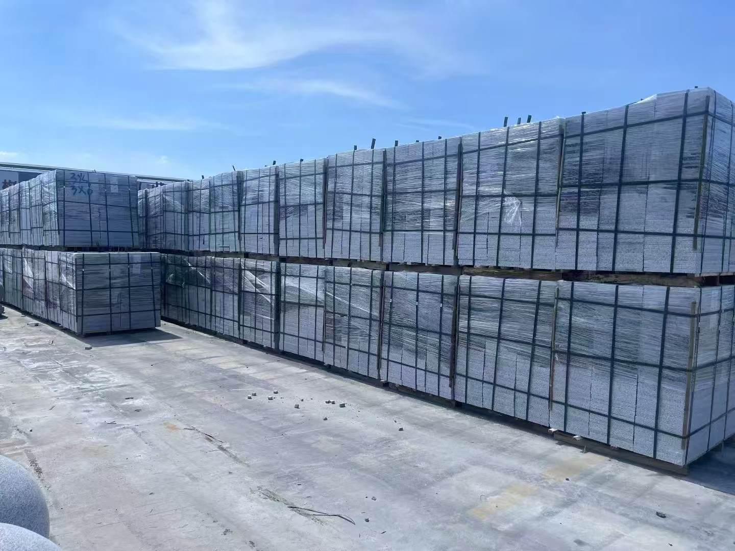 珠海 芝麻白火烧成品300*600地铺料，大量现货，物美价廉