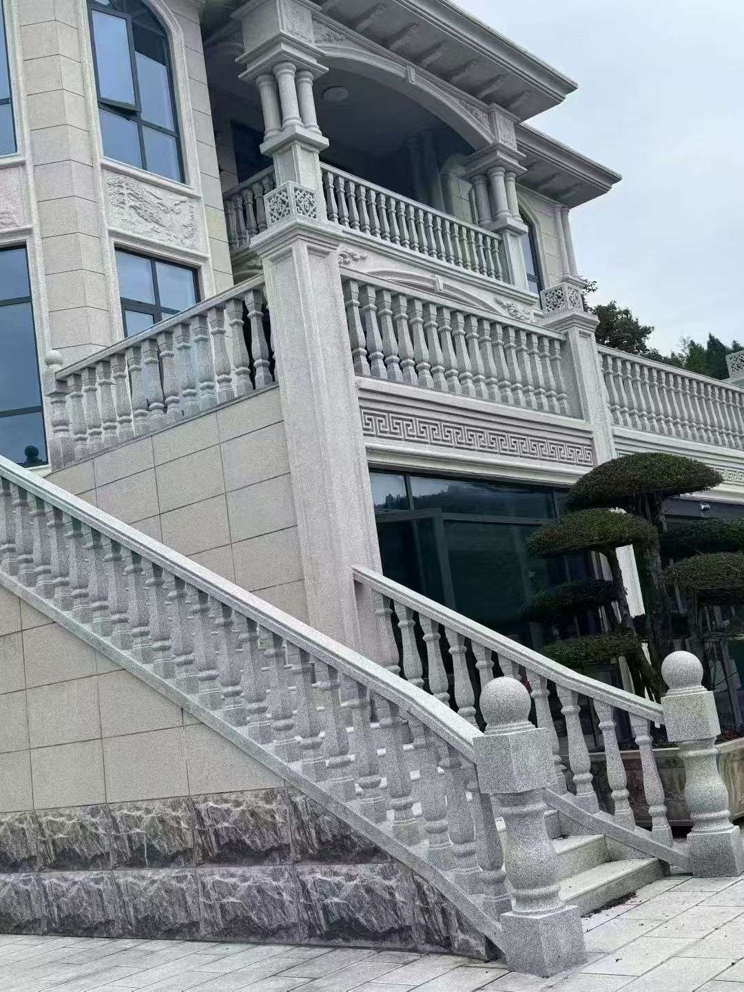 珠海 芝麻白别墅，栏杆