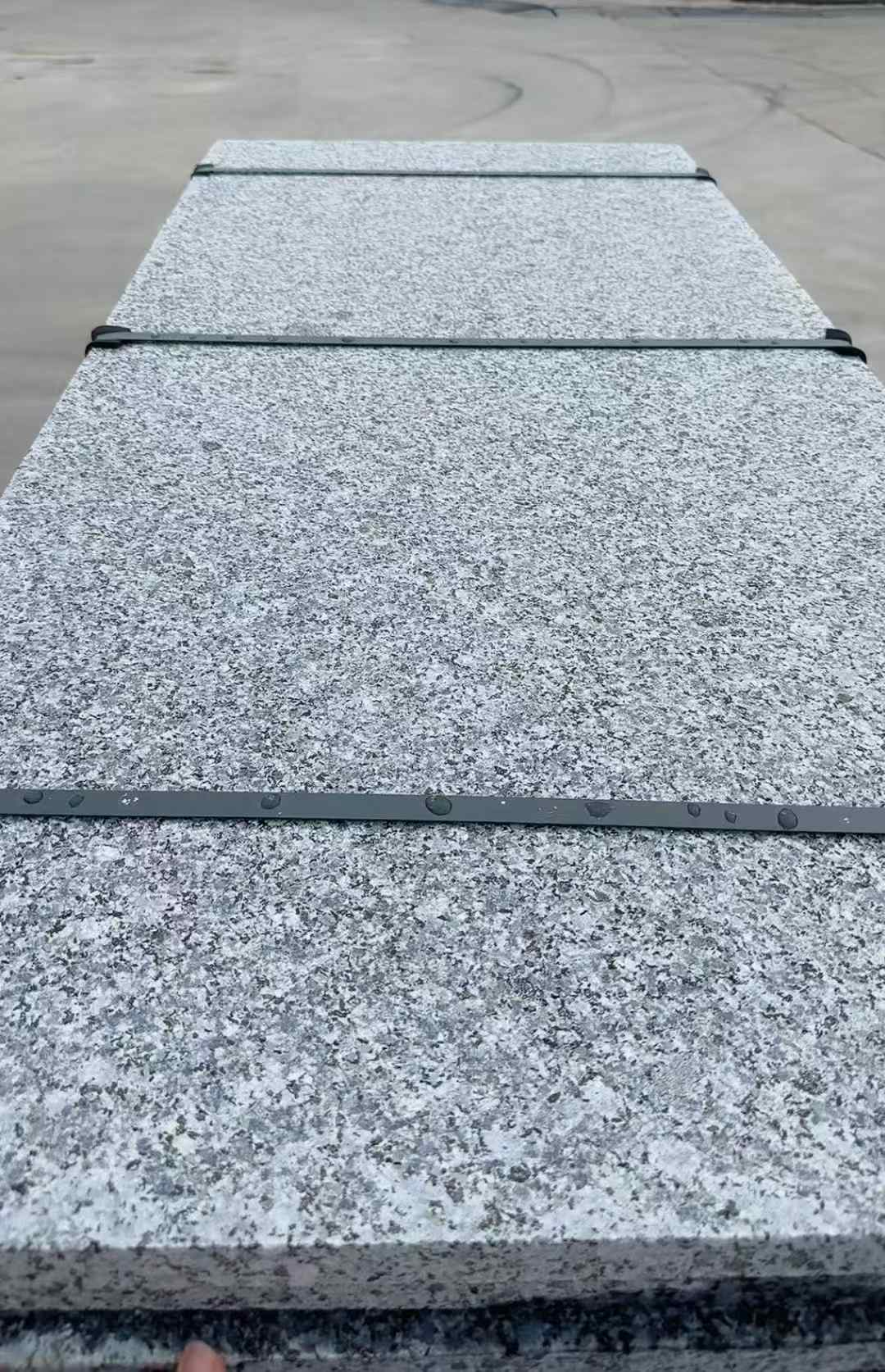 珠海 芝麻黑火烧面毛板，条板，半成品