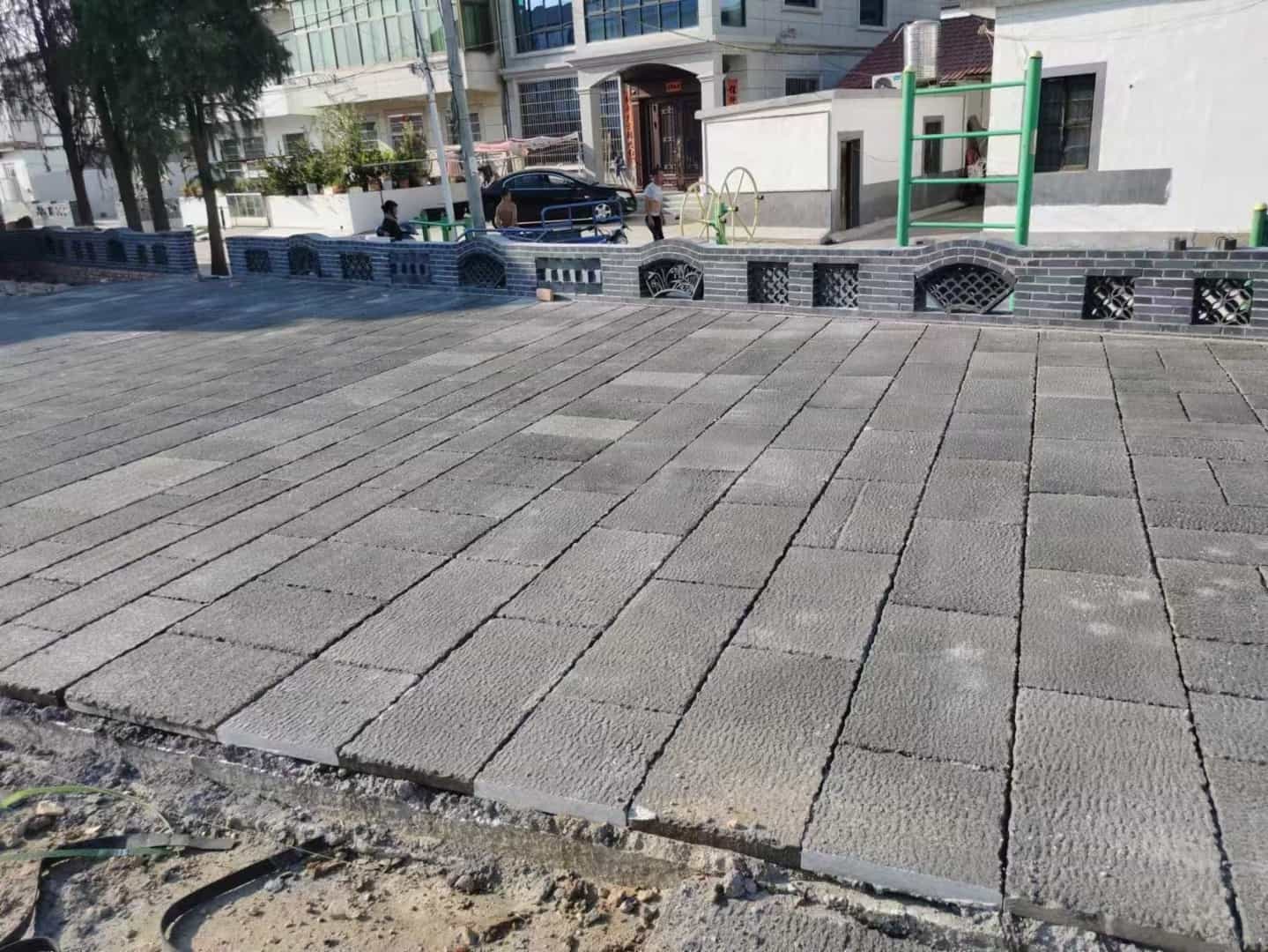 珠海仿古石铺装效果