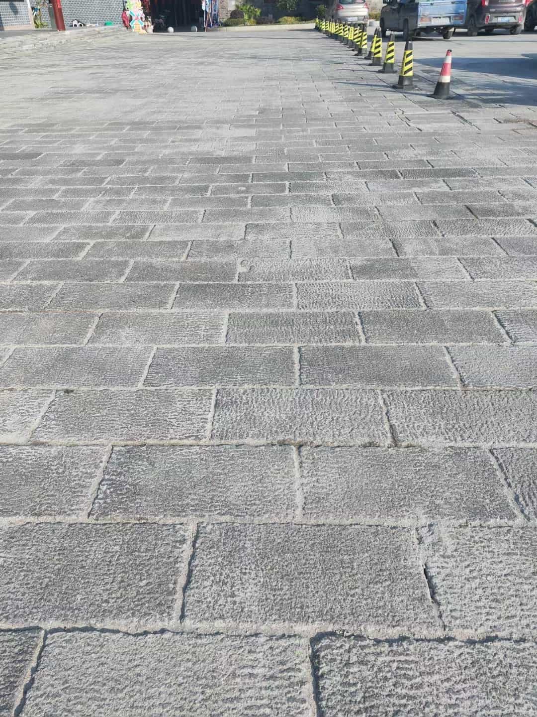 珠海仿古石铺装效果