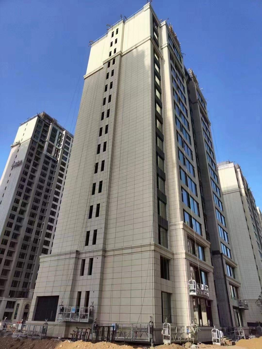 珠海黄金麻高端小区，外墙干挂