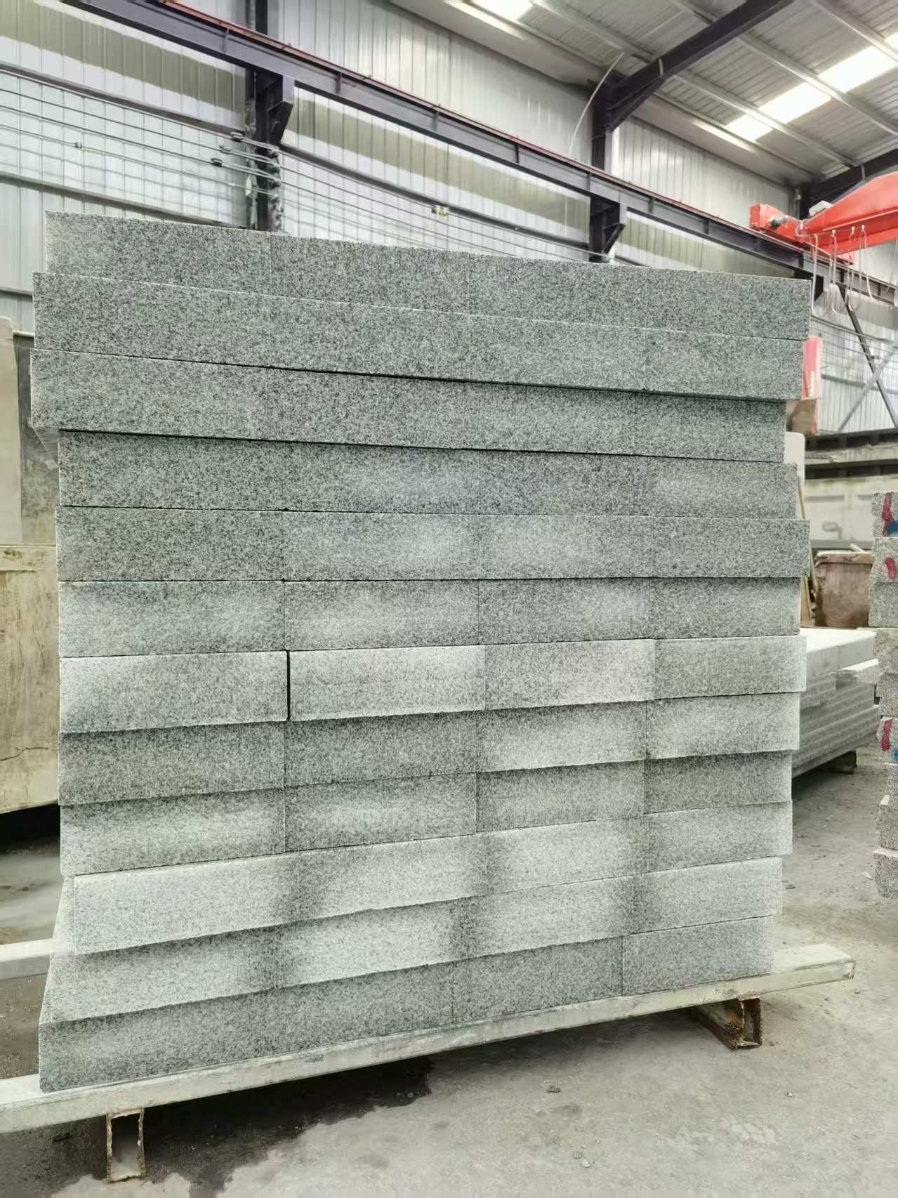 珠海 芝麻白10公分300*600广场地铺，A料定制，尺寸标准，厚薄均匀