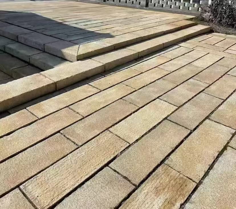 珠海仿古石铺装效果