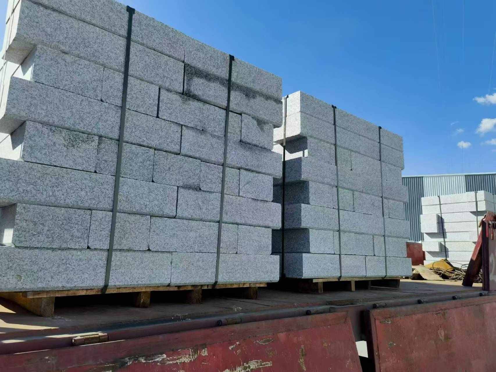 珠海 路沿石装车出货